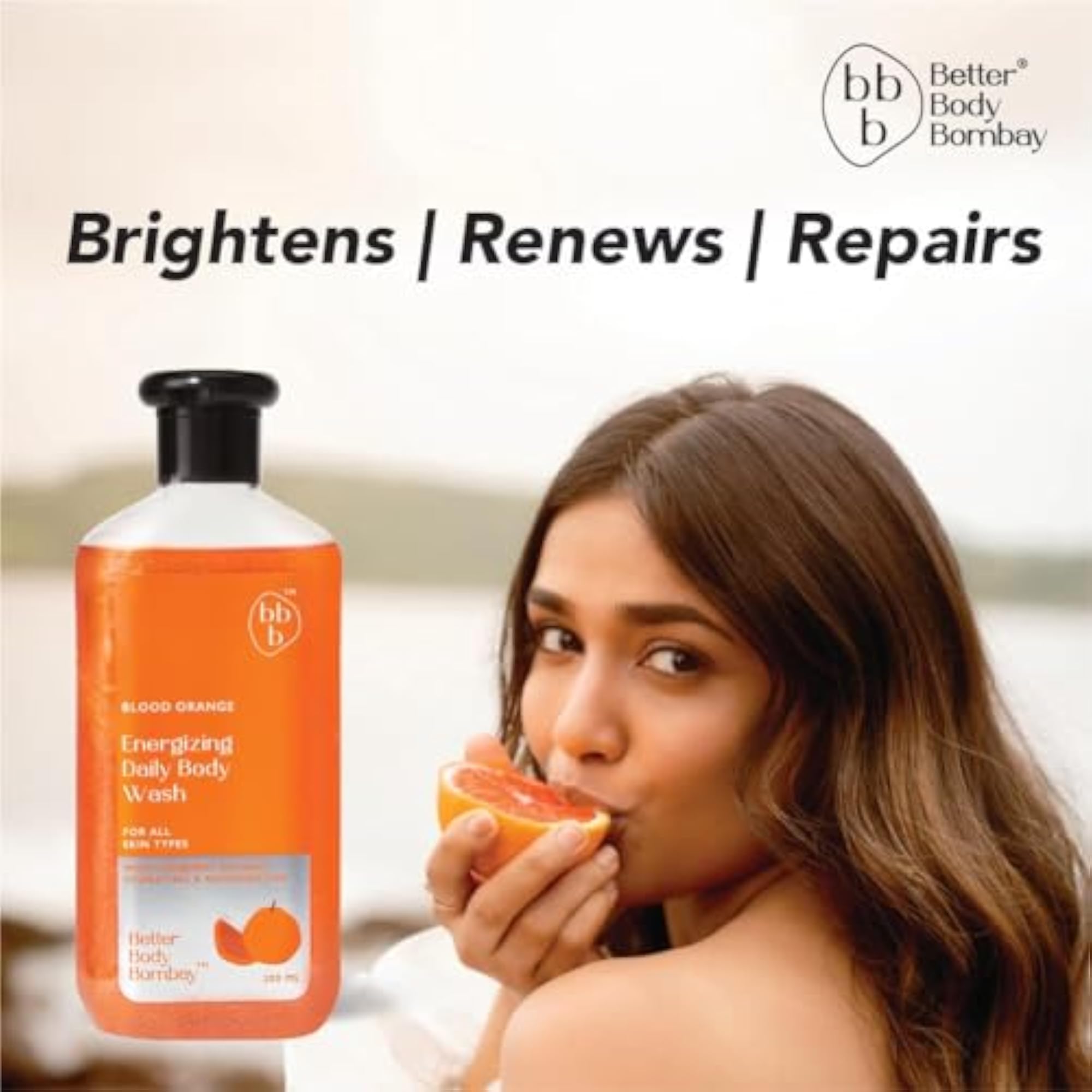 Blood Orange Energizing Daily Wash, 100% Natural, Vegan
